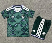 2026 World Cup Saudi Arabia Home Kids Soccer Jersey