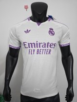 26-27 RMA White 125th Anniversary Edition Player Version Soccer Jersey