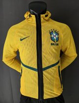 2026 Brazil Yellow Pre-Competition Training Windbreaker