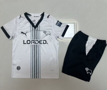 26-27 Derby County Home Kids Soccer Jersey