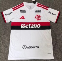 26-27 Flamengo Print All Sponsor Away Fans Soccer Jersey*全广告