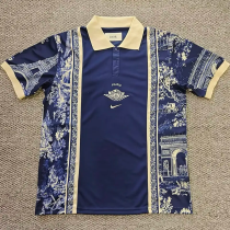 26-27 PSG Blue Black Casual Edition Polo Short Sleeve