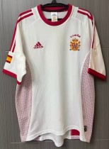 2002 Spain Away Retro Soccer Jersey