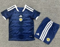 2026 World Cup Scotland Home Kids Soccer Jersey