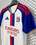 26-27 Lyon Home Leaked Edition Fans Soccer Jersey