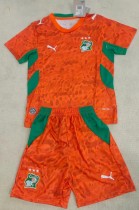 2026 Cote d'Ivoire Home Kids Soccer Jersey