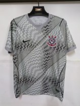 26-27 Corinthians Grey GoalKeeper Fans Soccer Jersey