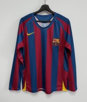 2005-2006 BAR Home Retro Long Sleeve Soccer Jersey