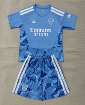 26-27 ARS Blue GoalKeeper Kids Soccer Jersey 26-27 ARS Blue GoalKeeper Kids Soccer Jersey