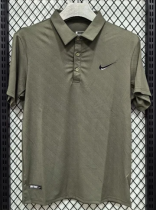 2026 NK Green Ice Silk Polo Short Sleeve