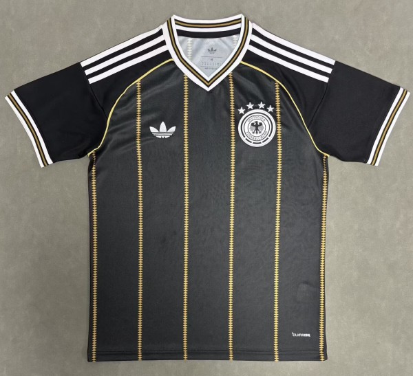 26-27 Germany Black Special Edition Fans Soccer Jersey