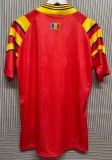 1996 Romania Red Retro Soccer Jersey