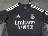 26-27 RMA Black GoalKeeper Fans Soccer Jersey