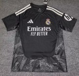 26-27 RMA Black GoalKeeper Fans Soccer Jersey