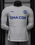 26-27 Marseille Home Long Sleeve Player Version Soccer Jersey*长袖球员