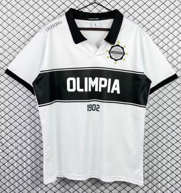 2012 Club Olimpia Home Retro Soccer Jersey*巴拉圭奥林匹亚竞技