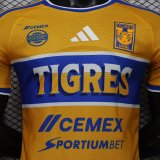 26-27 Tigres UANL Home Player Version Soccer Jersey