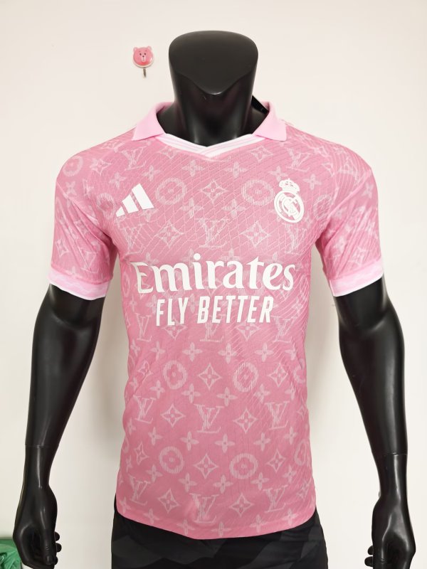 26-27 RMA Pink Special Edition Player Version Training shirts