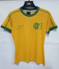 26-27 Flamengo Yellow Special Edition Women Fans Soccer Jersey (女)