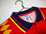 1994 Spain Home Red Retro Soccer Jersey
