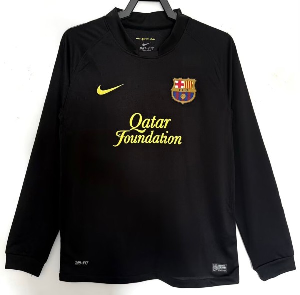 2011-2012 BAR Away Long Sleeve Retro Soccer Jersey