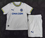 26-27 Marseille Home Leaked Edition Kids Soccer Jersey