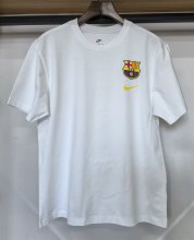 26-27 BAR White High Quality Casual T-Shirt