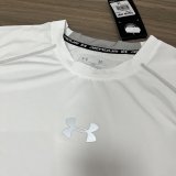 2026 UA White Tight short sleeves