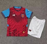26-27 West Ham Home Kids Soccer Jersey