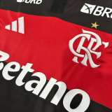 26-27 Flamengo Home Fans Soccer Jersey*全广告