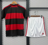 26-27 Flamengo Home Kids Soccer Jersey