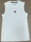 2026 AD White Tight Tank Top