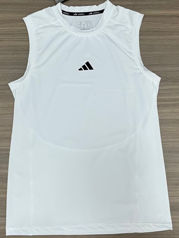 2026 AD White Tight Tank Top