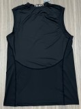 2026 AD Black Tight Tank Top