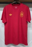 26-27 Spain Red High Quality Casual T-Shirt