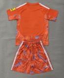 26-27 Newcastle Orange GoalKeeper Adult Suit