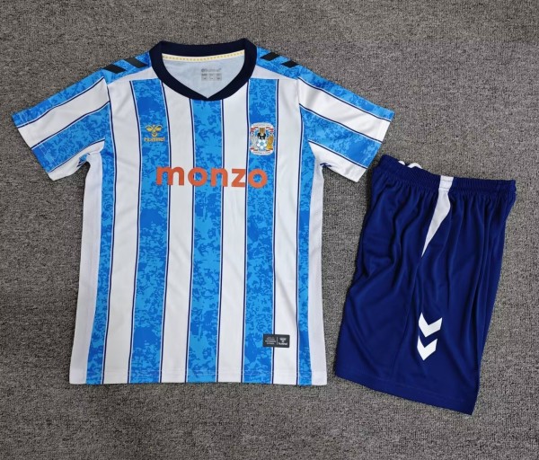 26-27 Coventry City Home Kids Soccer Jersey