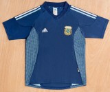2002 Argentina Away Retro Soccer Jersey