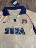 2001-2002 ARS Away Long Sleeve Retro Soccer Jersey