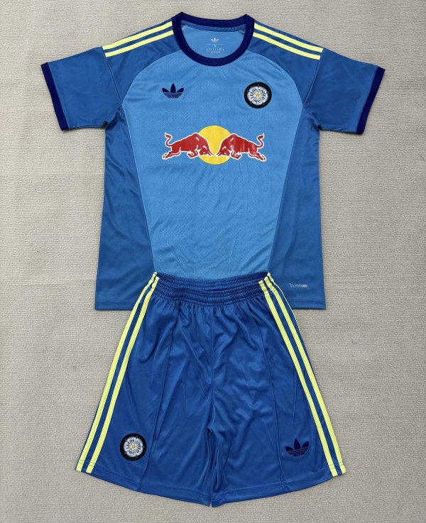 26-27 Leeds United Blue GoalKeeper Adult Suit