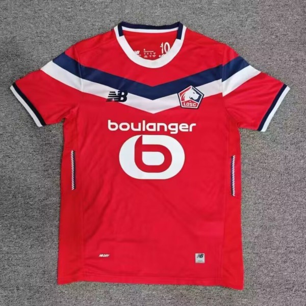 26-27 Lille Home Fans Soccer Jersey