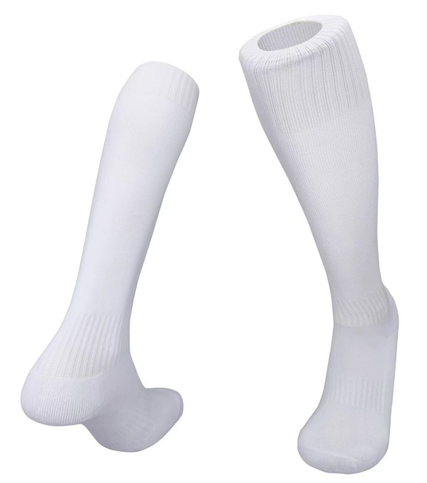 26-27 White Socks