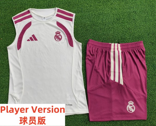 26-27 RMA High Quality Player Version Tank Top And Shorts Suit (球员套装)