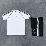 2026 AD White Training Short Suit
