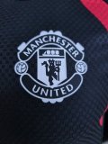 26-27 Man Utd Black Special Edition Player Version Half Pull Training shirts