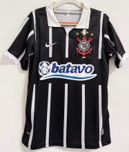 2009 Corinthians Away Retro Soccer Jersey