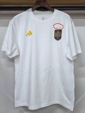 26-27 Spain White High Quality Casual T-Shirt(With 2 Star)*两颗星