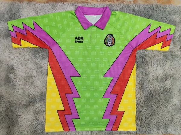 1995 Mexico Home Retro Soccer Jersey