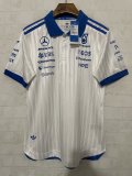 2026 Benz New Pattern Player Version Short Sleeve Racing Suit*有领