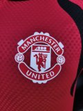 26-27 Man Utd Red Special Edition Player Version Half Pull Training shirts